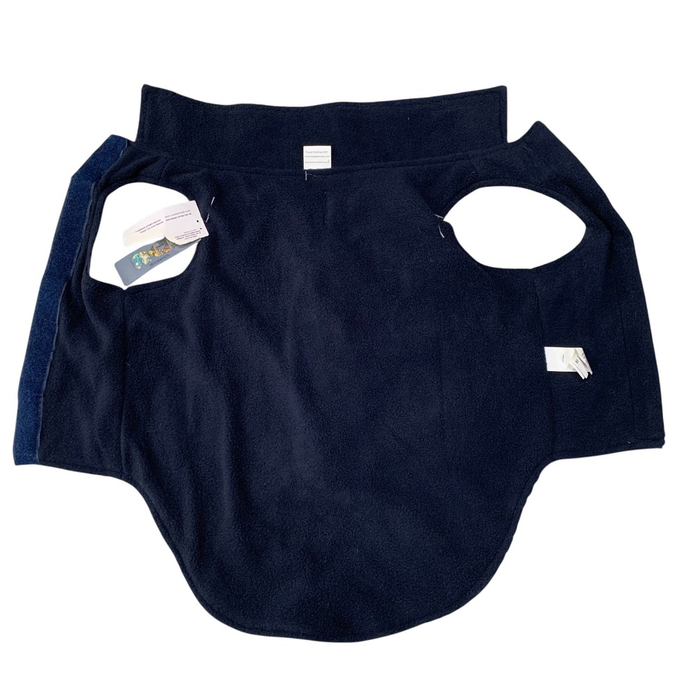 Royal Animals NYPD Police Dog Coat Blue Medium Water Resistant Fleece Lined NEW - Picture 6 of 13